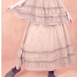 Tea dyed skirt